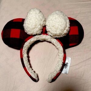 Disney park plaid ears